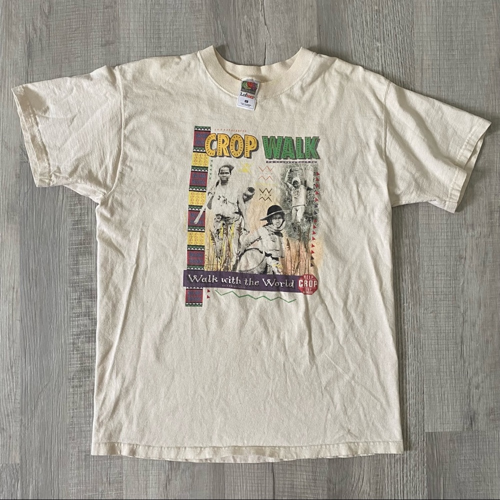Vintage CROP Walk TShirt